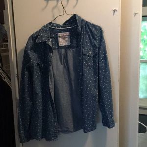 Heart jean jacket